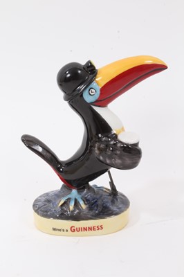 Lot 1291 - Four Royal Doulton limited edition Guinness figures - Big Chief Toucan, MCL 3, Miner Toucan, MCL 10, Seaside Toucan MCL 7 and Christmas Toucan MCL 6