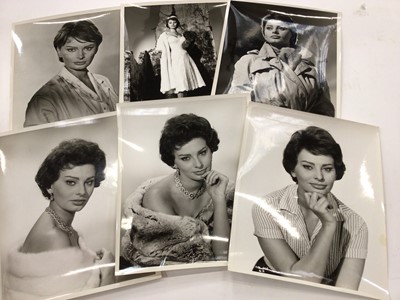 Lot 1520 - Collection of 1960's Press Release and Black and White Photographs including Christine Keeler, Mandy Rice-Davies, film stars including Sophie Loren, Kim Novak, Pin Ups, other actors and actresses,...