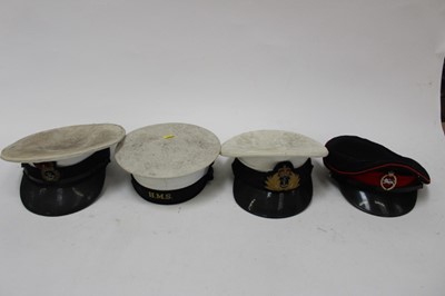 Lot 803 - Collection of approximately 18 Post War Royal Navy, RAF and Army side caps and hats (1 box)