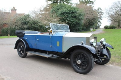 Lot 2052 - 1929 Rolls-Royce 20/25 open tourer, coachwork by Barker ( see text) 
Registration JSU 199 
Chassis No. GXO87 ..