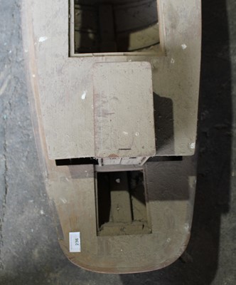 Lot 236 - Very large scratch built model boat, 195cm wide
