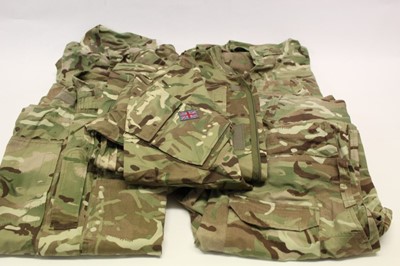 Lot 741 - One box containing various pairs of modern NATO combat trousers and jackets (qty)