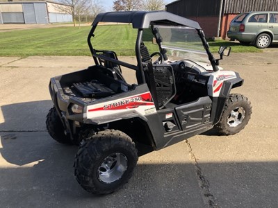 Lot 2064 - Hisun Strike 250cc white off road Buggy, purchased new by the late owner in 2016 for £3150. In excellent condition having had little use.