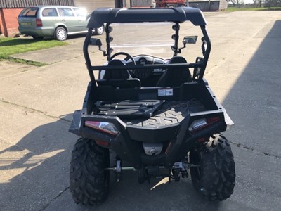 Lot 2064 - Hisun Strike 250cc white off road Buggy, purchased new by the late owner in 2016 for £3150. In excellent condition having had little use.