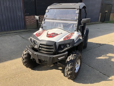 Lot 2064 - Hisun Strike 250cc white off road Buggy, purchased new by the late owner in 2016 for £3150. In excellent condition having had little use.