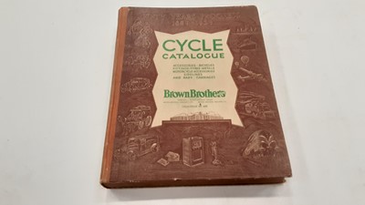 Lot 1543 - Colchester pageant 1909 programme and other Colchester ephemera, Brown Brothers Cycle Catalogue No 463