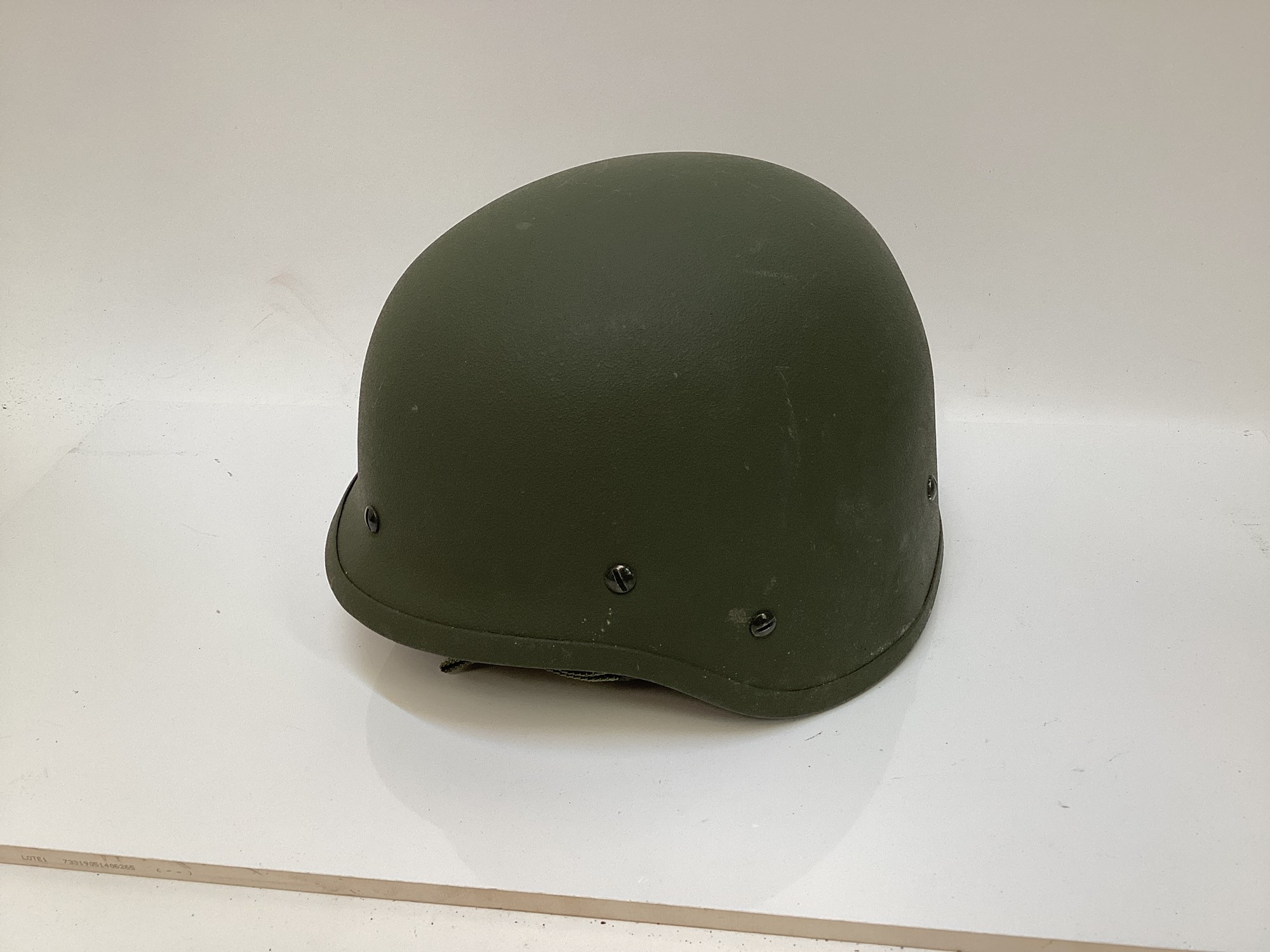 Lot 767 - British military RBR S4 composite helmet