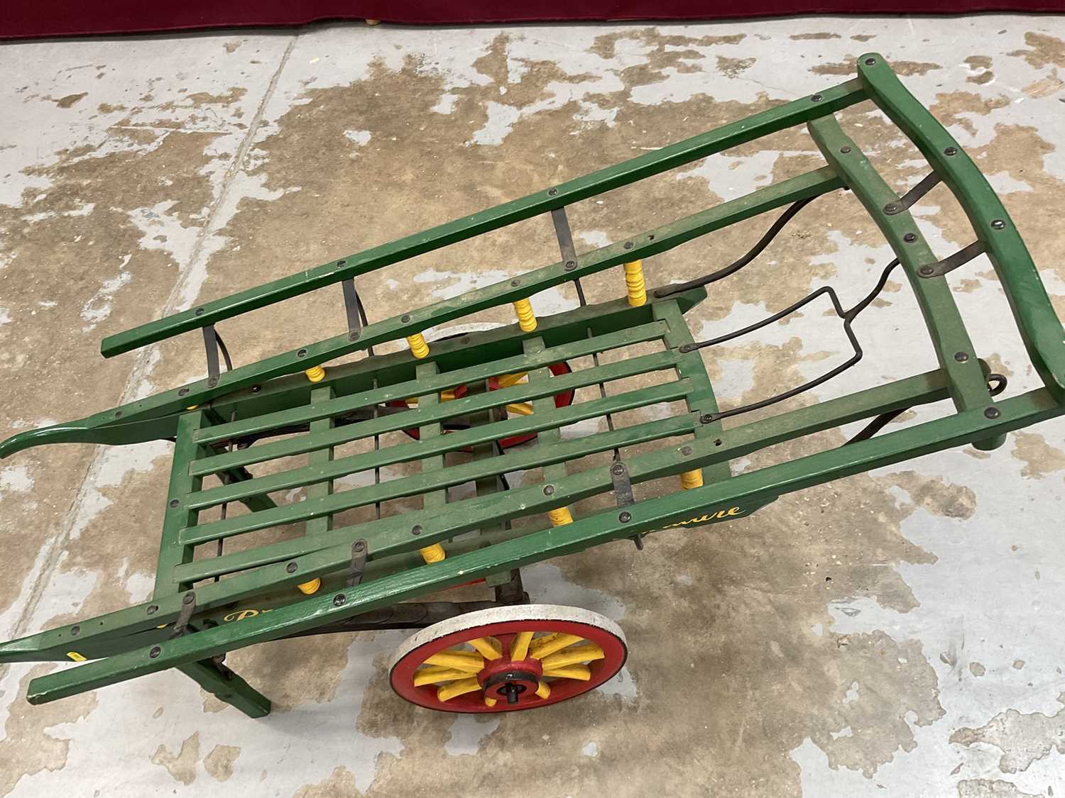 Lot 2696 - Scratch built half size scale model of a barrow