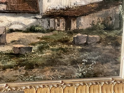 Lot 1052 - Frederick Waters Watts (1800-1870) oil on canvas ‘Tintern Abbey’ 30cm x 46cm