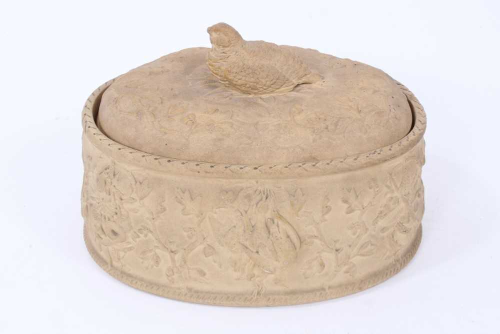 Lot 29 - 19th century game dish and cover