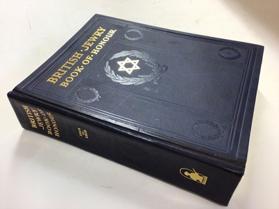 Lot 859 - Book- British Jewry Book of Honour, 1914 to 1918, edited by Rev. Michael Adler D.S.O., S.C.F. B.A. first Selous reprint 1997.