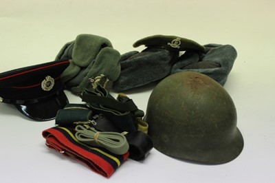 Lot 867 - Royal Artillery Officers mess dress and sundry militaria- 2 boxes