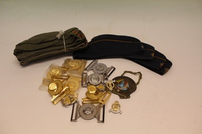 Lot 867 - Royal Artillery Officers mess dress and sundry militaria- 2 boxes