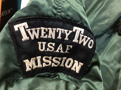 Lot 870 - American military -style flying jacket and other clothing