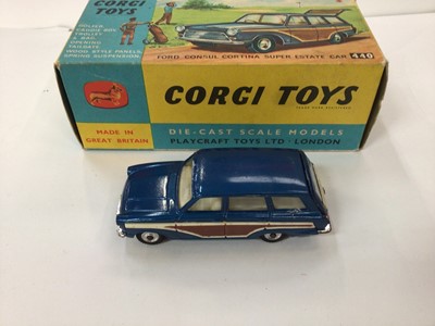 Lot 1871 - Corgi Ford Consul Cortina Super Estate car No. 440, boxed