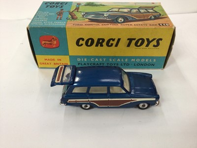 Lot 1871 - Corgi Ford Consul Cortina Super Estate car No. 440, boxed