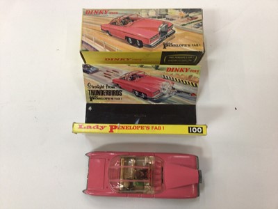 Lot 1872 - Dinky Lady Penelope's Fab 1 No.100 boxed