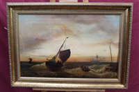 Lot 1090 - F. Rossett, pair 19th century oils on canvas -...