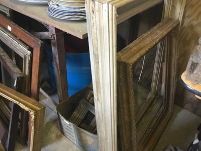 Lot 292 - 19th century gilt frame and lot picture frames