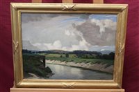 Lot 1106 - Manner of Algernon Newton, oil on canvas board...