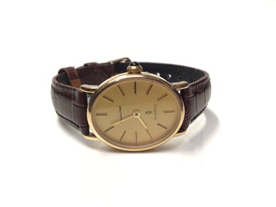 Lot 19 - Mappin & Webb 9ct gold cased quartz wristwatch