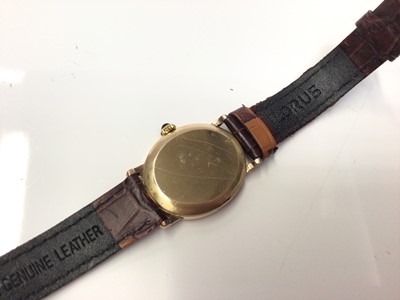 Lot 19 - Mappin & Webb 9ct gold cased quartz wristwatch