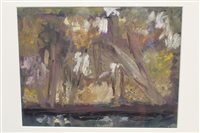 Lot 1109 - David Shapiro (1944 - 2014), contemporary oil...