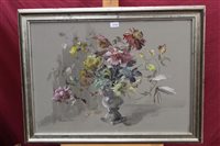 Lot 1110 - Barbara Crowe (b. 1942), watercolour and...