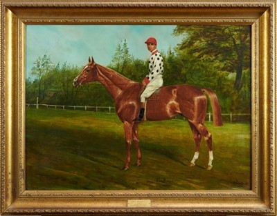 Lot 996 - George Paice horse and jockey