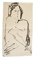 Lot 1115 - *Robert Colquhoun (1914 - 1962), ink and wash...