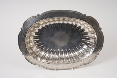 Lot 265 - Early 18th century Liège silver Baptismal bowl
