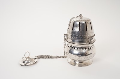 Lot 234 - 18th century thurible possibly Jacques Ladouille Liège C. 1770.