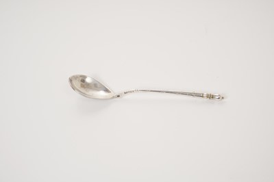 Lot 269 - 19th century Russian silver spoon
