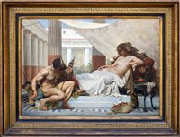 Lot 1130 - Edouard Joseph Dantan (1846 - 1897), oil on...