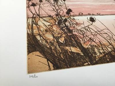 Lot 1195 - *Charles Bartlett (1921-2014) etching - 'Teasels', signed and numbered 34/60, 43cm x 33cm