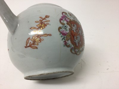 Lot 144 - A Chinese armorial teapot and cover, circa 1750