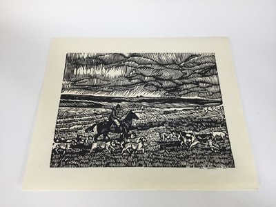 Lot 79 - Ian Hutson (b.1943) group of seventeen prints - twelve with printed signature and the date ‘77