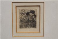 Lot 1154 - *Frank Brangwyn (1867 - 1956), black and white...