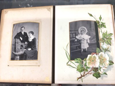 Lot 327 - Victorian photograph album
