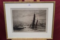 Lot 1162 - William Lionel Wyllie (1851 - 1931), signed...