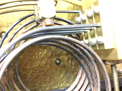 Lot 667 - 1930s Georgian-style Elliot bracket clock with Westminister chimes in mahogany case with gilt and silvered dial 35 cm  high