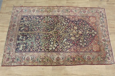 Lot 1530 - Kashan tree of life rug