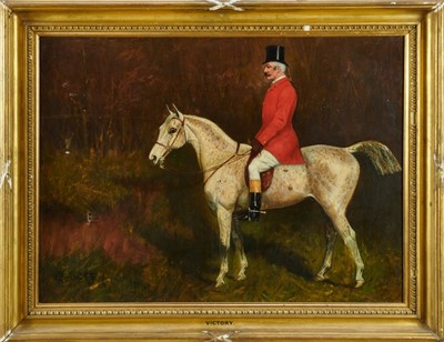 Lot 983 - George Paice oil on canvas Victory