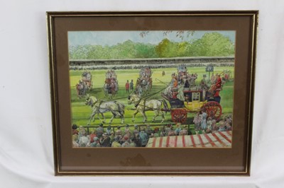 Lot 989 - D. J. Smith set of four watercolours