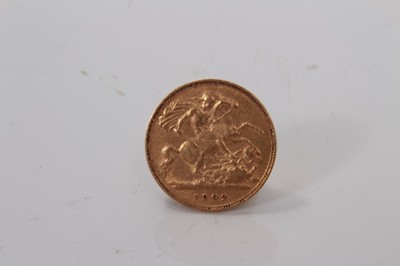 Lot 434 - G.B. - Gold Half Sovereign Edward VII 1902 GF (1 coin)