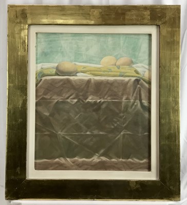 Lot 140 - Mark Tindell (contemporary) oil on board, Still life with eggs, and another by the same hand
