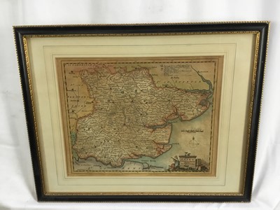 Lot 142 - Group of 17th / 18th / 19th century maps of Essex including Bowles Pocket Map, Robert Morden and others