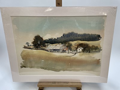 Lot 1172 - R. M. Bolton, late 20th century, group of six watercolours - views on the Blackwater, Crouch and surrounding areas, signed and dated '79-80, mounted, various sizes