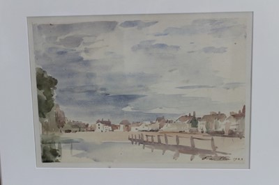 Lot 1032 - Philip Wilson Steer (1860-1942) watercolour - The High Street, Thame