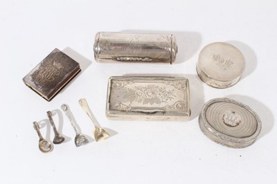 Lot 392 - Selection of Swedish silver